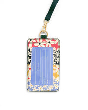 Load image into Gallery viewer, Keep It Close Card Case With Lanyard - Daisies