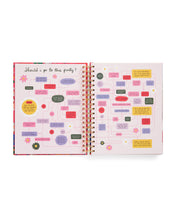 Load image into Gallery viewer, Large 17-Month Academic Planner - Daisies
