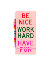 Load image into Gallery viewer, Little Buddy Reporter Pad - Be Nice Have Fun Work Hard
