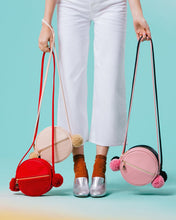 Load image into Gallery viewer, Sidekick Crossbody Circle Bag - Rosé
