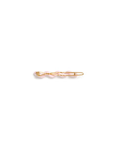 Lauren Spiral Barrette - Blush
