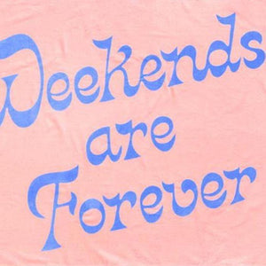 Deluxe Beach Please! Giant Towel - Weekends Are Forever