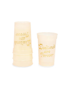 Color Changing Party On Plastic Party Cup Set - Weekends Are Forever
