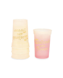Color Changing Party On Plastic Party Cup Set - Weekends Are Forever