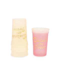 Color Changing Party On Plastic Party Cup Set - Weekends Are Forever