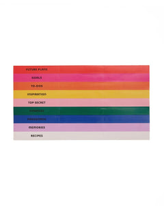 Get it Together File Folder - Gold Glitter