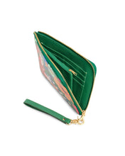 Load image into Gallery viewer, Getaway Travel Wallet - Emerald Super Bloom
