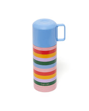 Load image into Gallery viewer, Stainless Steel Thermal Mug with Cup - Rainbow
