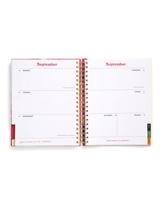 Large 17-Month Academic Planner - Better Me