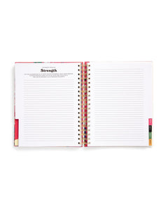 Large 17-Month Academic Planner - Super Bloom - Pink
