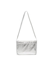 Load image into Gallery viewer, Logged On Laptop Bag - Metallic Silver
