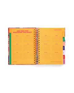 Medium 17-Month Academic Planner - Daisies