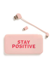 Load image into Gallery viewer, Universal Power Bank - Stay Positive
